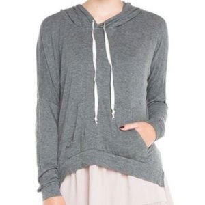 brandy Melville grey hoodie